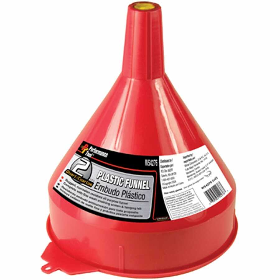 2 Quart Plastic Funnel