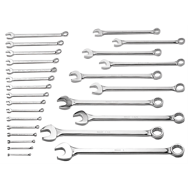 12PT COMBINATION WRENCH SET - 26 PIECE