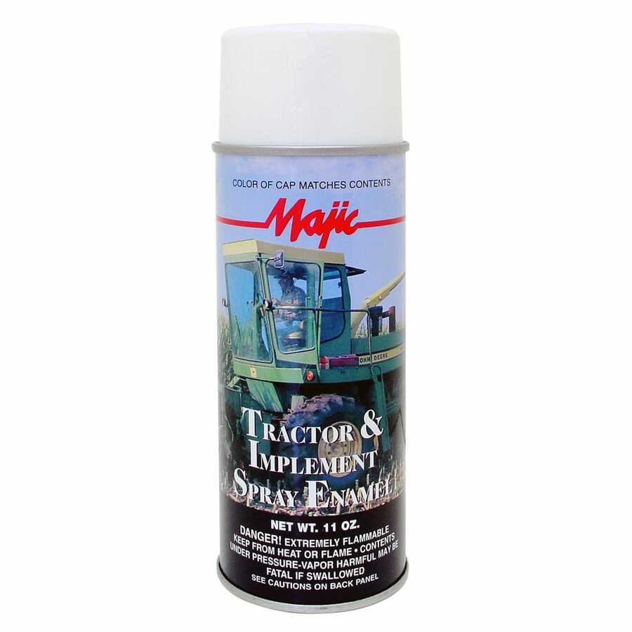 Majic Tractor & Implement Spray, Gloss White