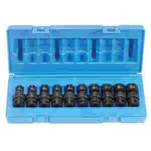 3/8'' Drive Standard Length Metric Universal Set - 10-Pc