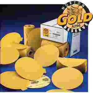 Gold Reserve PSA Discs - 6 In P120B Grit 100/Roll NOR83817