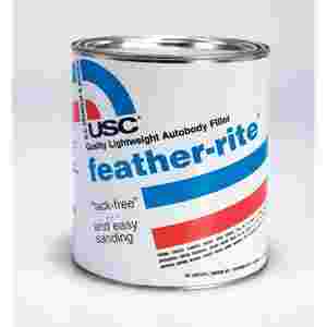 Feather-rite Lightweight Autobody Filler - Qt