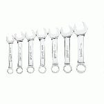 Stubby 12 Point Metric Combination Wrench Set - 7-Pc