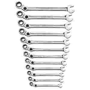 Metric Indexing Combination GearWrench Set - 12-Pc...