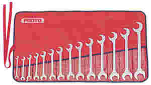 14-Piece Open End Angle Wrench Set