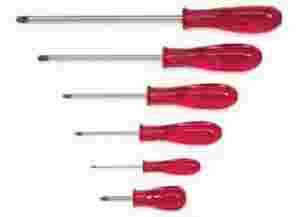 6 Pc. Phillips Solid Handle Screwdriver Set