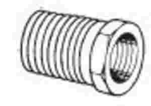 1/4 NPTFX 1/2-27F Reducing Coupling