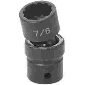 1/2" Drive x 15/16" Standard Impact Swivel Universal Socket- 12