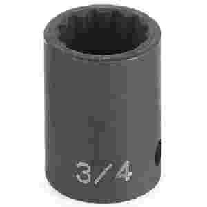 1/2" Drive x 21mm Standard - 12 Point Impact Socket