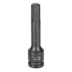 1/2 Inch Drive x 5/16 Inch Impact Hex Driver 4 Inch L