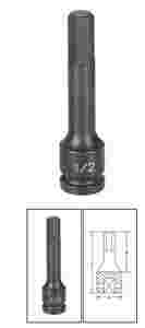 1/2" Drive x 5/8" Hex Driver 4" Length Impact Socket