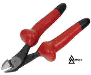 1000V Insulated Heavy Duty Angled Head Diagonal Cutting Pliers