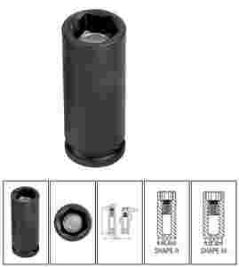 3/8 Inch Deep Magnetic Impact Socket 11mm