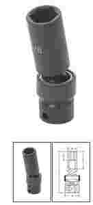 3/8 Inch Deep Universal Impact Swivel Socket 9mm