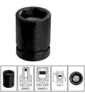 3/8 Inch SAE Magnetic Impact Socket 9/16 Inch