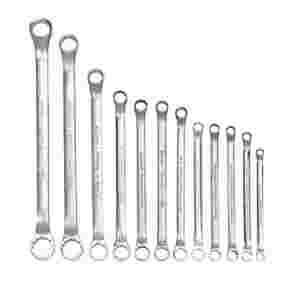 12 pc Metric Double Head 10° Offset Box End Wrench...