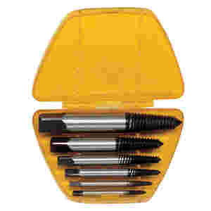 6 Pc Screw Extractor Set