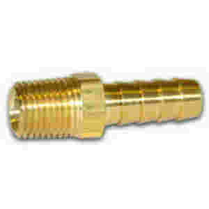 Male Hose Barb Fitting 3/8 Inch ID Hose x 1/4 Inch MNPT