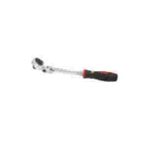 3/8 Inch Drive 72 Teeth Flex Head Ratchet w Comfor...