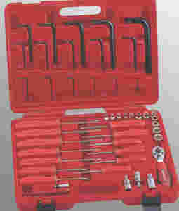 56 Piece Complete Star Type Wrench Set