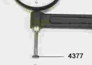 .060" Flat Indicator Contact Point, 5/16" Diameter