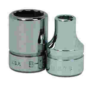 3/8" Drive 12-Point SAE 5/16" Shallow Socket