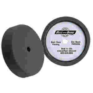 8" x 2" Recessed back black foam grip pad "Finishing pad"