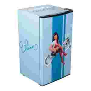 Sunex Pinup Series, Eleanor Mini Fridge, 3.2 cu-ft...