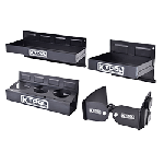 Magnetic Toolbox Trays, 4Pc Set