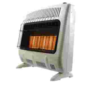 30,000 BTU Vent-Free Propane Heater for 1,000 Sq F...