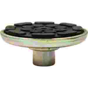 Round Lift Pad With Rubber Pad (1 1/2" Peg)
