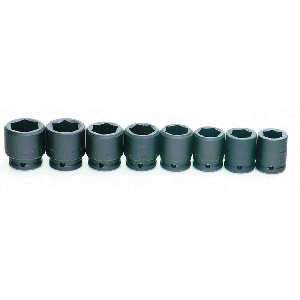 12 pc 3/4" Drive -Point Metric Shallow Impact Sock...