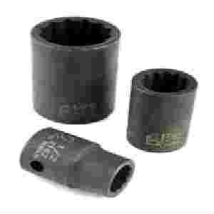 1/2 In Dr Impact Socket, 12 Pt, 1/2 In