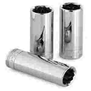 3/8 In Drive 6 Pt Extra Long Deep Metric Socket - ...