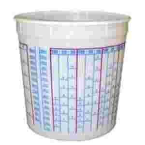 Disposable Mixing Cups - 2-1/2 Qt - 25/Box