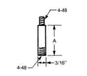 Extension Contact 1.000 Shaft