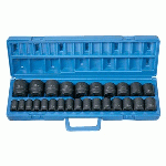 1/2 In Dr Metric Impact Socket Set GRE1326M - 26-Pc