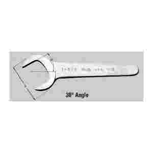 30 Degree Angle Chrome Service Wrench - 2 In