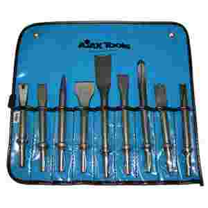 Air Chisel Set .401 Shank - 9-Pc