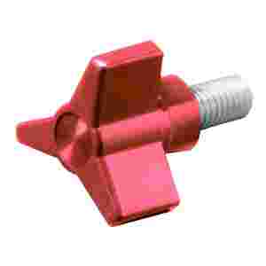 3 Arm Knob Red for Brake Lathe