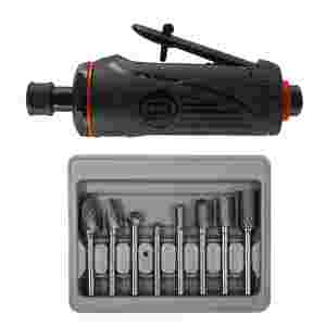 ONYX 1/4 Inch Die Grinder and 8 Pc Burr Set Combo...
