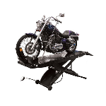 MOTORCYCLE LIFT W/ ROLLER PLATE