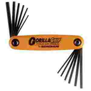 GorillaGrip Foldup Set 5/64-5/32 In - 12-Pc