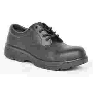 Black oxford style low cut shoe with Composite Toe...