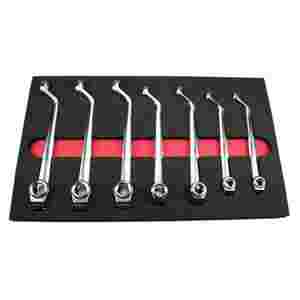 7 Piece 75 Degree Offset Metric Double Boxed Wrenc...