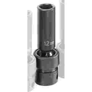 3/8 Inch Deep Universal Impact Swivel Socket 12mm