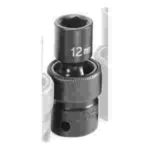 Grey Pneumatic 1012UM 3/8 In Dr 6-Pt Std Universal Impact Swivel