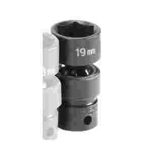 3/8 Inch Standard Universal Impact Swivel Socket 19mm