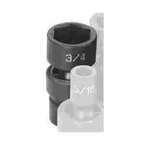 3/8 Inch SAE Standard Universal Impact Swivel Socket 3/4 Inch