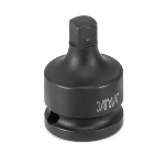 3/8 Inch Female x 1/4 Inch Male Adapter w/ Locking Pin